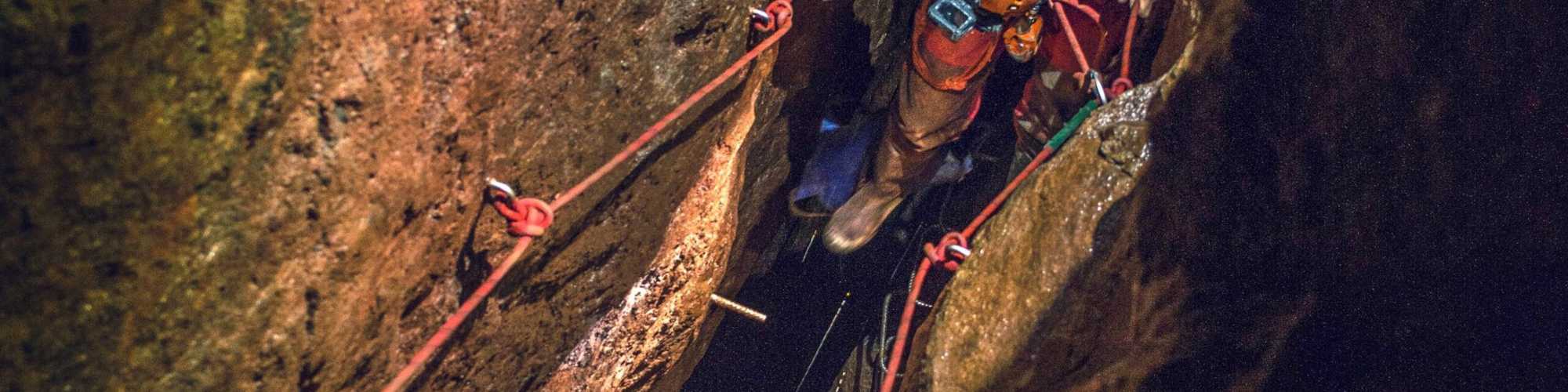 Inside Geevor Tin Mine tunnels