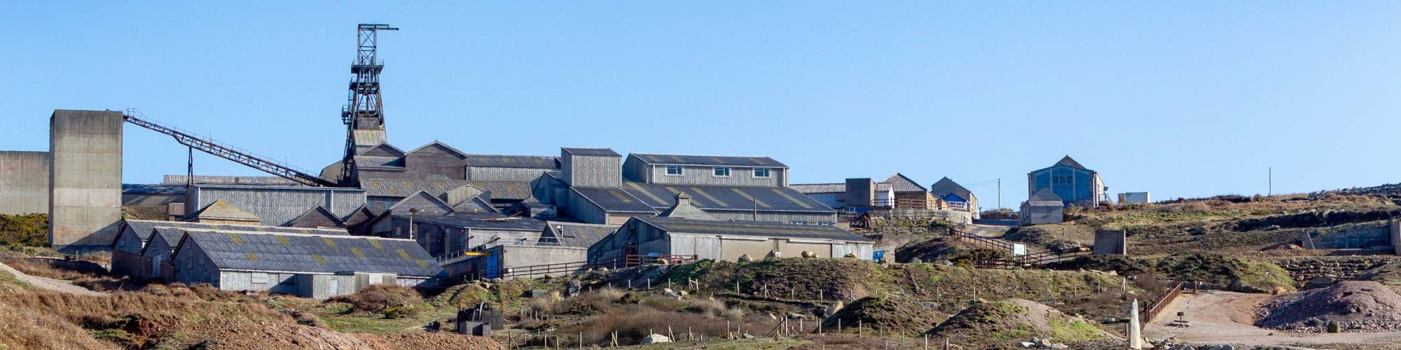 Geevor Tin Mine outside
