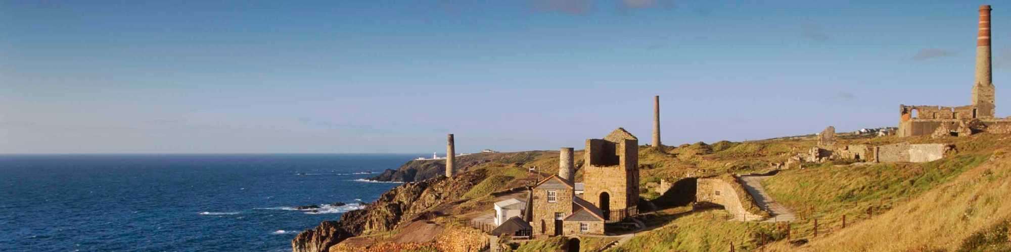 Levant Mine & Beam Engine overlooking the sea