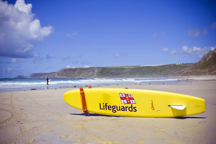 Sennen is a Lifeguarded Beach in Cornwall